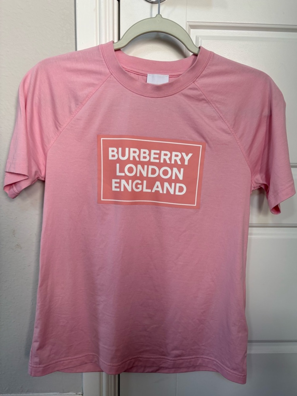 Burberry Pink women Logo T-Shirt